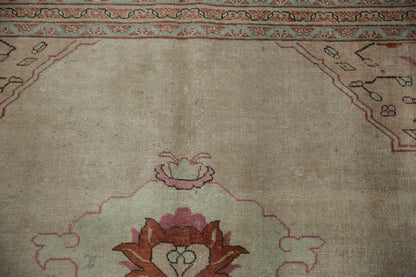 8x12 Vintage Distressed Tabriz Carpet