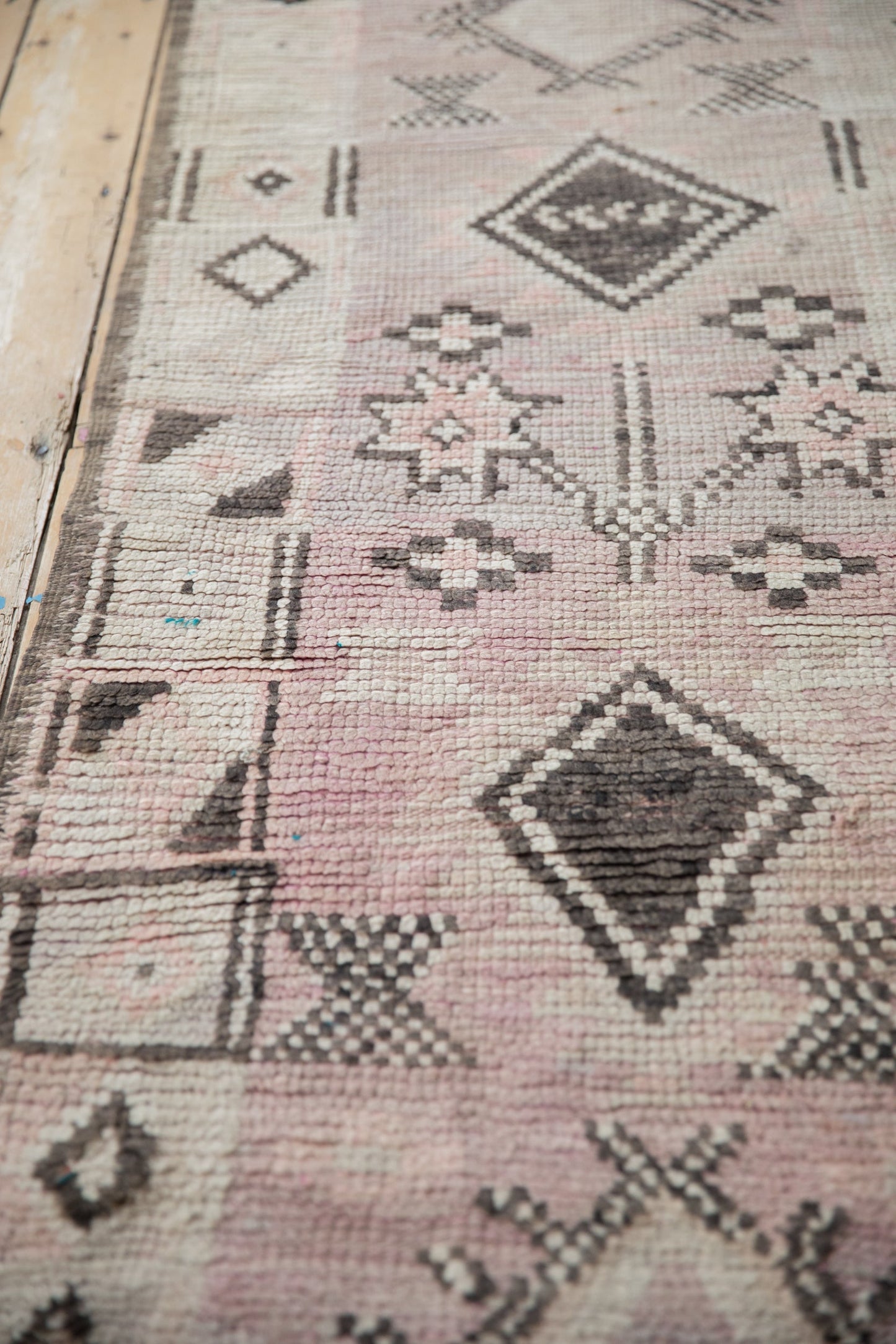 2.5x13 Vintage Distressed Moroccan Rug Runner