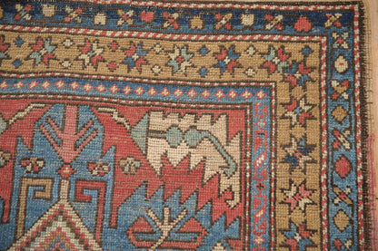 3.5x5 Vintage Heriz Rug