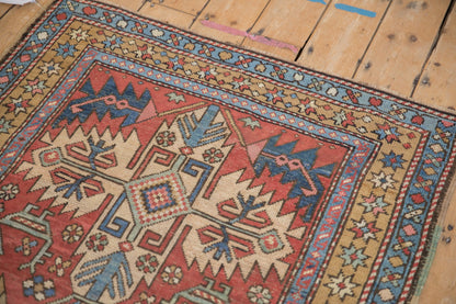 3.5x5 Vintage Heriz Rug