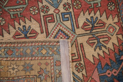 3.5x5 Vintage Heriz Rug