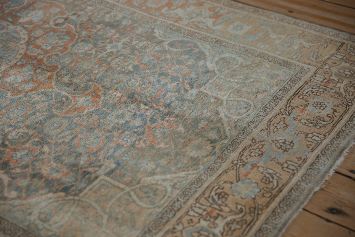 4x6.5 Vintage Distressed Bijar Rug