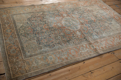 4x6.5 Vintage Distressed Bijar Rug