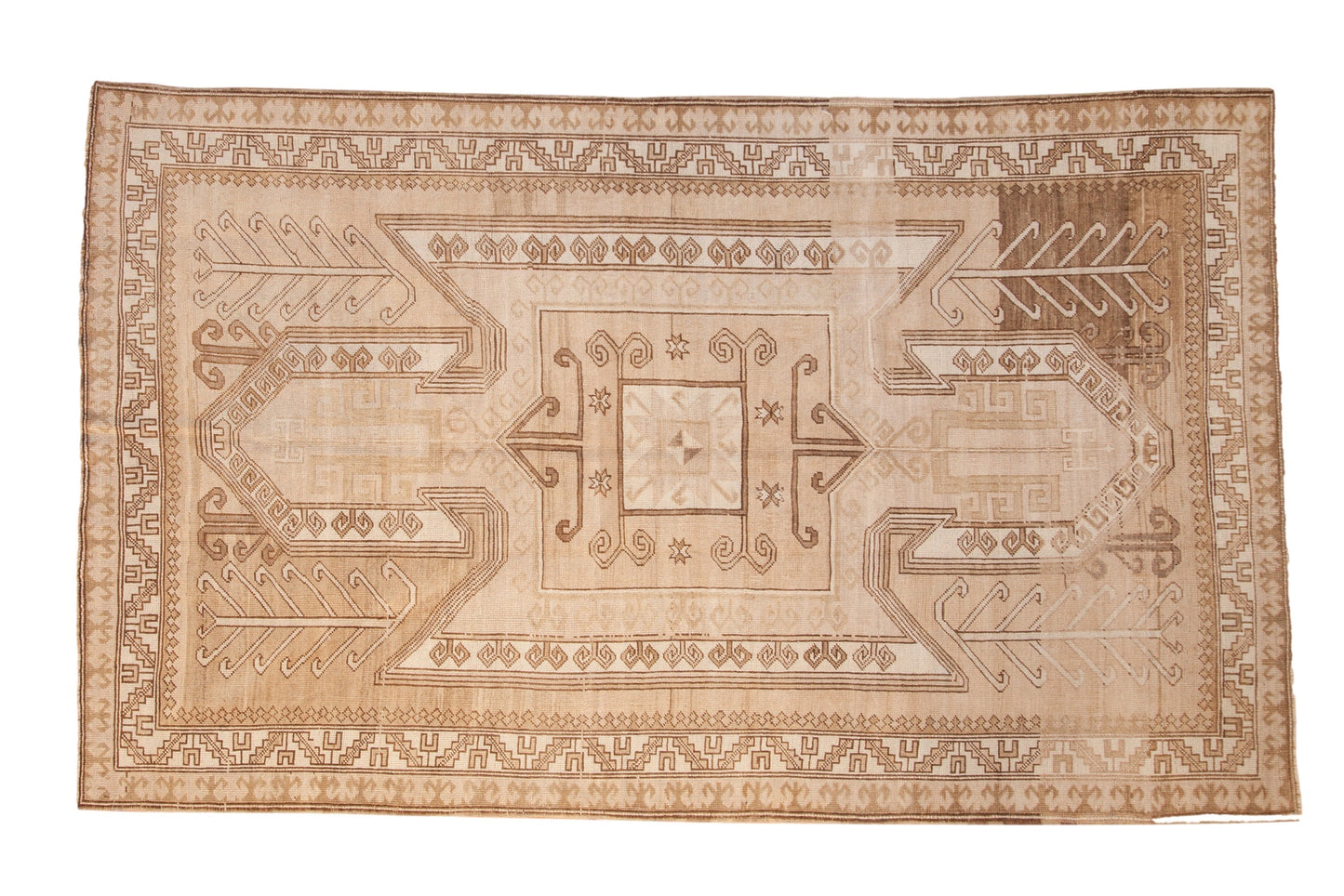 6x10.5 Vintage Distressed Kars Carpet