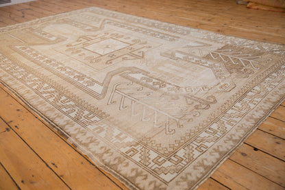 6x10.5 Vintage Distressed Kars Carpet