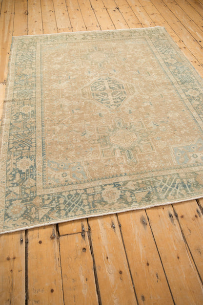 5x6.5 Vintage Distressed Karaja Rug
