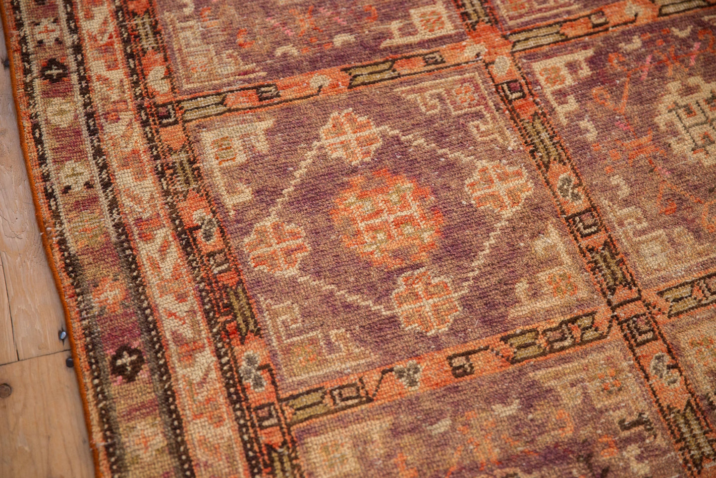 4x7 Vintage Distressed Khotan Rug