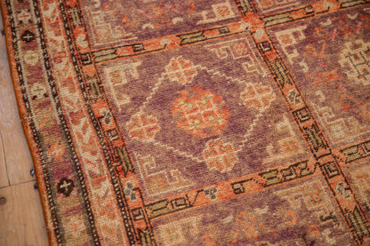 4x7 Vintage Distressed Khotan Rug