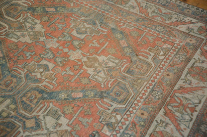 6.5x10 Vintage Distressed Caucasian Carpet