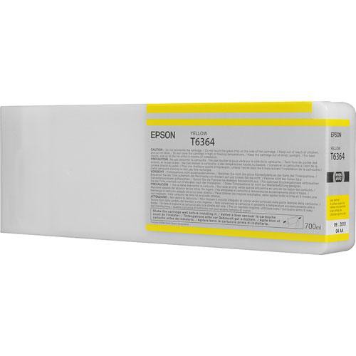 New, Pre-Owned - Epson T6364 Yellow Ink Cartridge, T636400