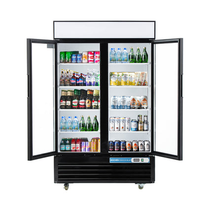 Commercial Glass Door Refrigerator, Fridge, Cooler