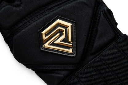 Excalibur Fastpitch Batting gloves - Black and Gold