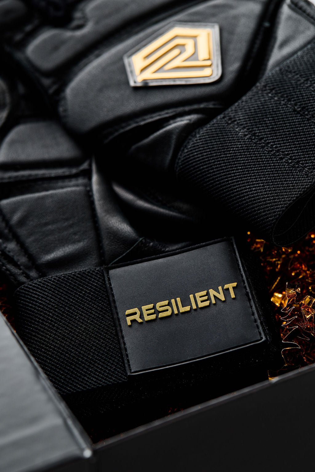 Excalibur Fastpitch Batting gloves - Black and Gold