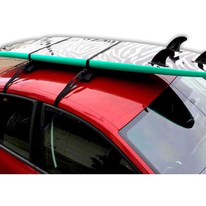 DORSAL Surfboard Car Soft Racks - Padded System, Easy Setup Any Car, ‘No Scratch’ Buckles - Strap Up to 3 Boards on Car Roof