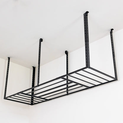 3' x 8' Faber Overhead Garage Storage with Hooks | Holds 700 lbs