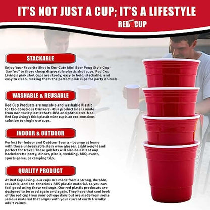 5oz Cups For Parties (Set of 4)