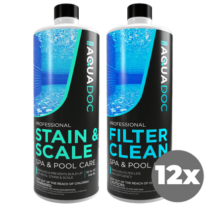 Spa Filter Clean & Stain and Scale Combo