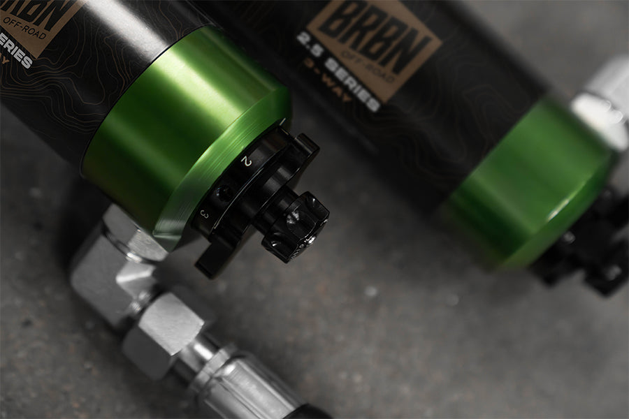 BRBN 2.8 HD Series 3-Way Adjustable Front Coilover Kit For Ford Bronco