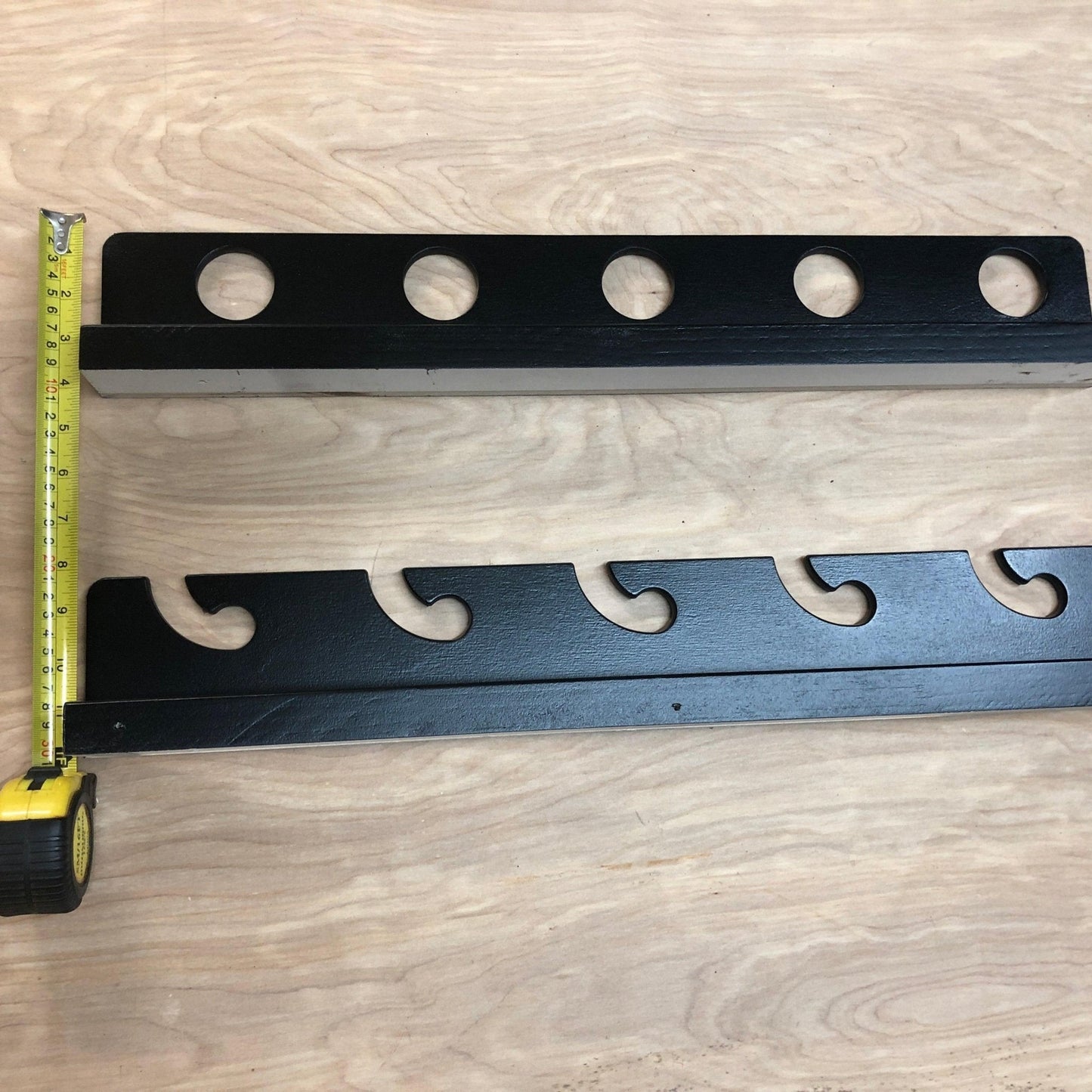 Wall-Mounted Fishing Rod Rack