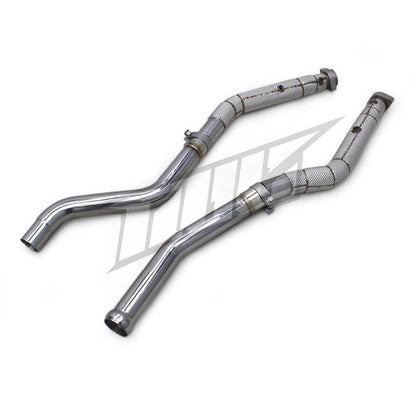 Catless Race Stainless Downpipe for Mercedes Benz AMG GT63 W463 5.5T