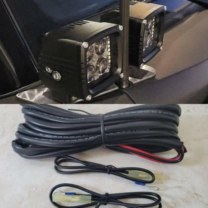 2021+ Ford Bronco Hood Mount/Ditch Lights/Pillars