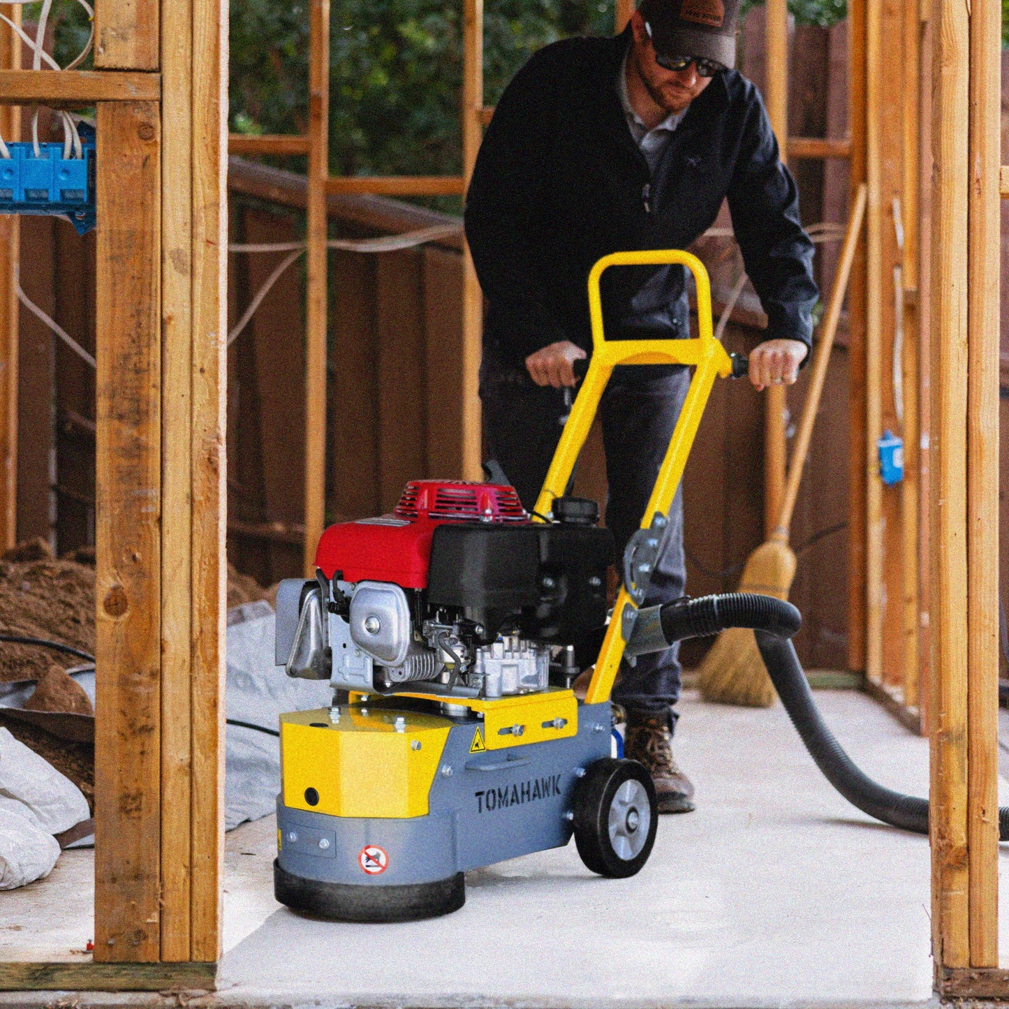PRE ORDER: 10" Honda Concrete Floor Grinder 10HP GXV390 Motor for Smoothing, Floor Prep, Coatings