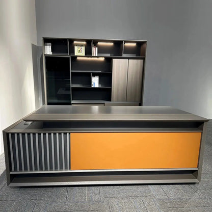 Frazer · Modern L-Shaped Executive Desk