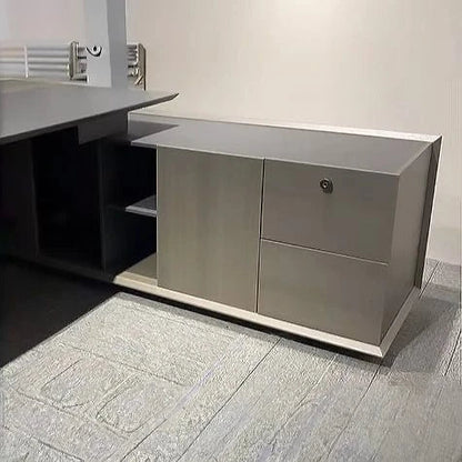 Frazer · Modern L-Shaped Executive Desk