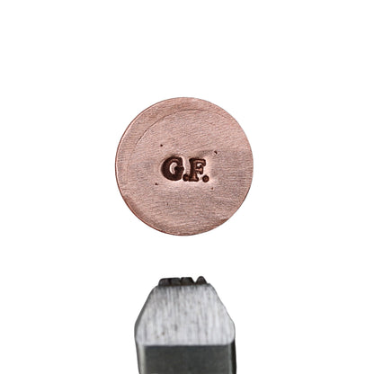Jewelers Metal Stamp, Hardened Steel, Hallmarking