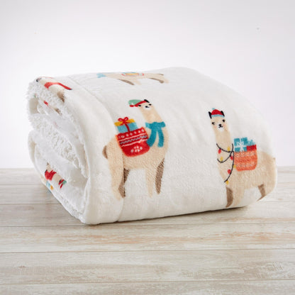Holiday Sherpa Throw - Esmay Collection