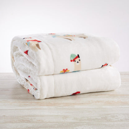 Holiday Sherpa Throw - Esmay Collection