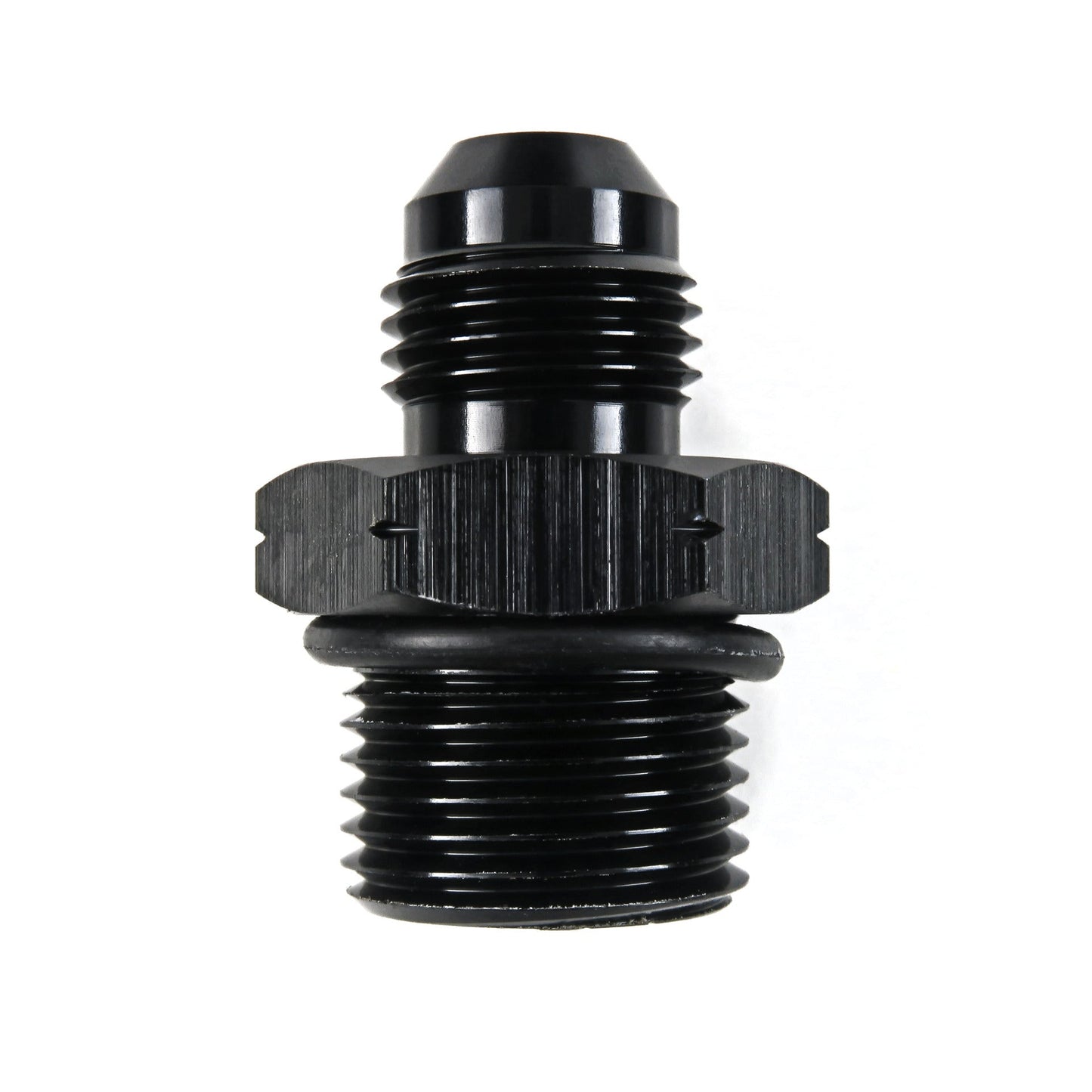 AN6 Male to M18 x 1.5 Male Straight Adapter HEL Aluminium