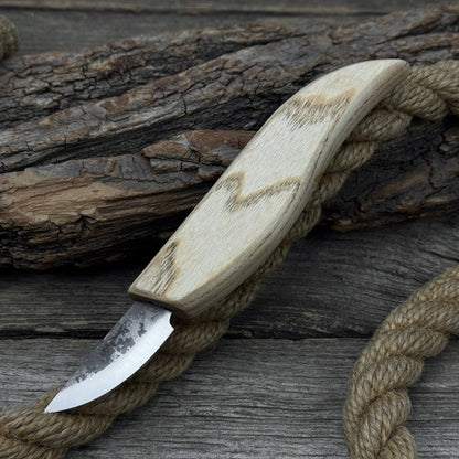 Hand-Forged Carving Knife, 4.5 cm (1.77 inches)