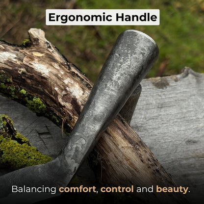 Hand-Forged Large Sickle, ⌀19 cm (7.5 inches)