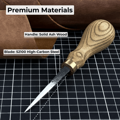 Hand-Forged Leather Awl