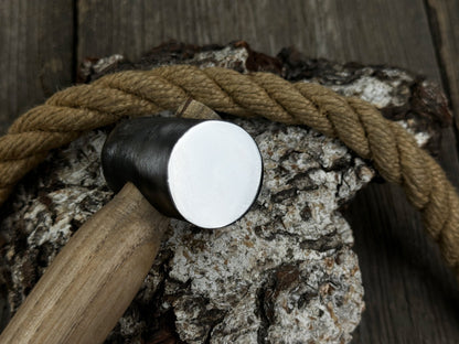 Hand-Forged Leather Hammer, 500 g (17.6 oz)