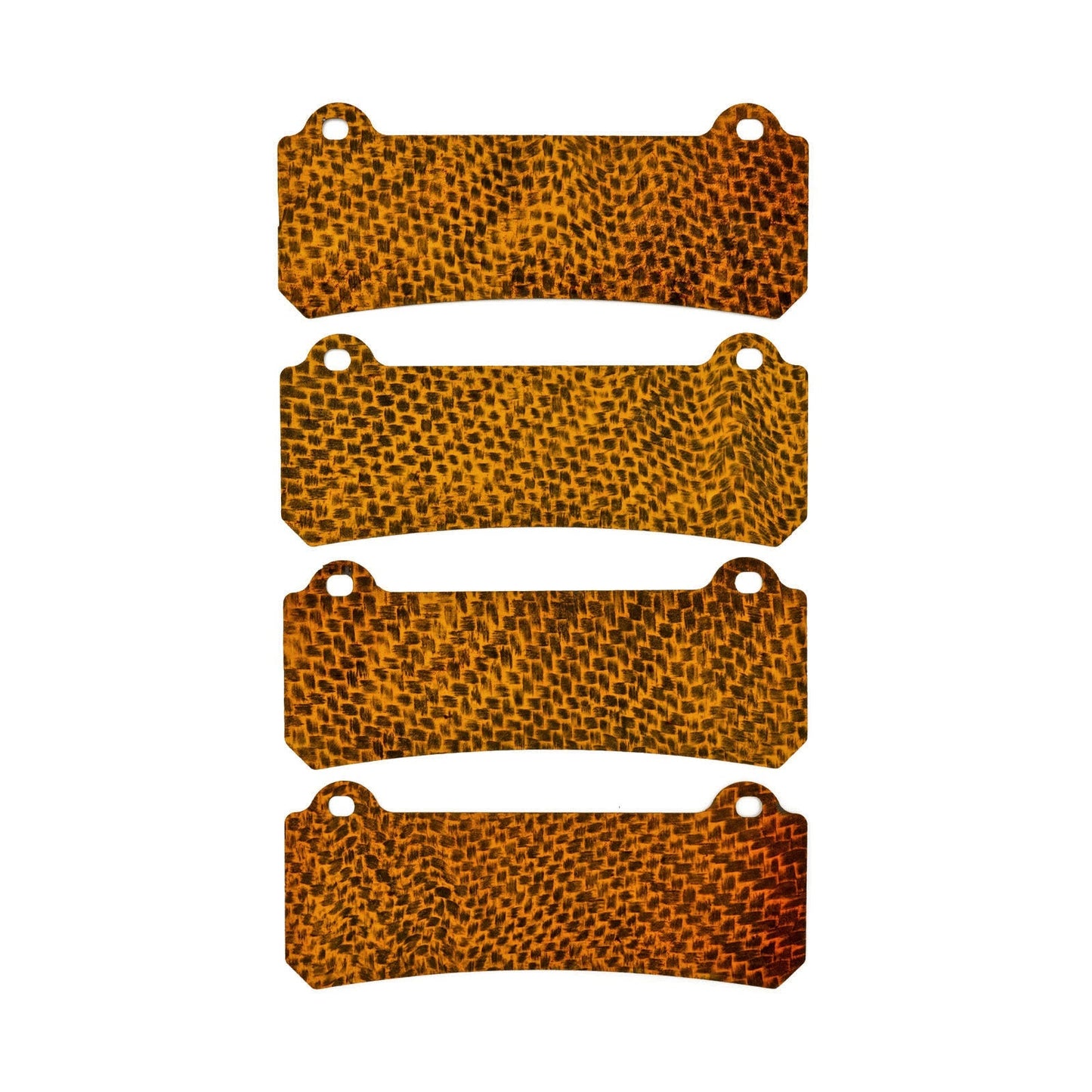 HEL Performance Carbon Fiber Brake Pad Shims for Aston Martin Vantage excluding carbon-ceramic discs 2018-on
