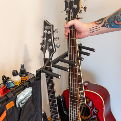 The Headliner 10-Slot Guitar Rack | Black