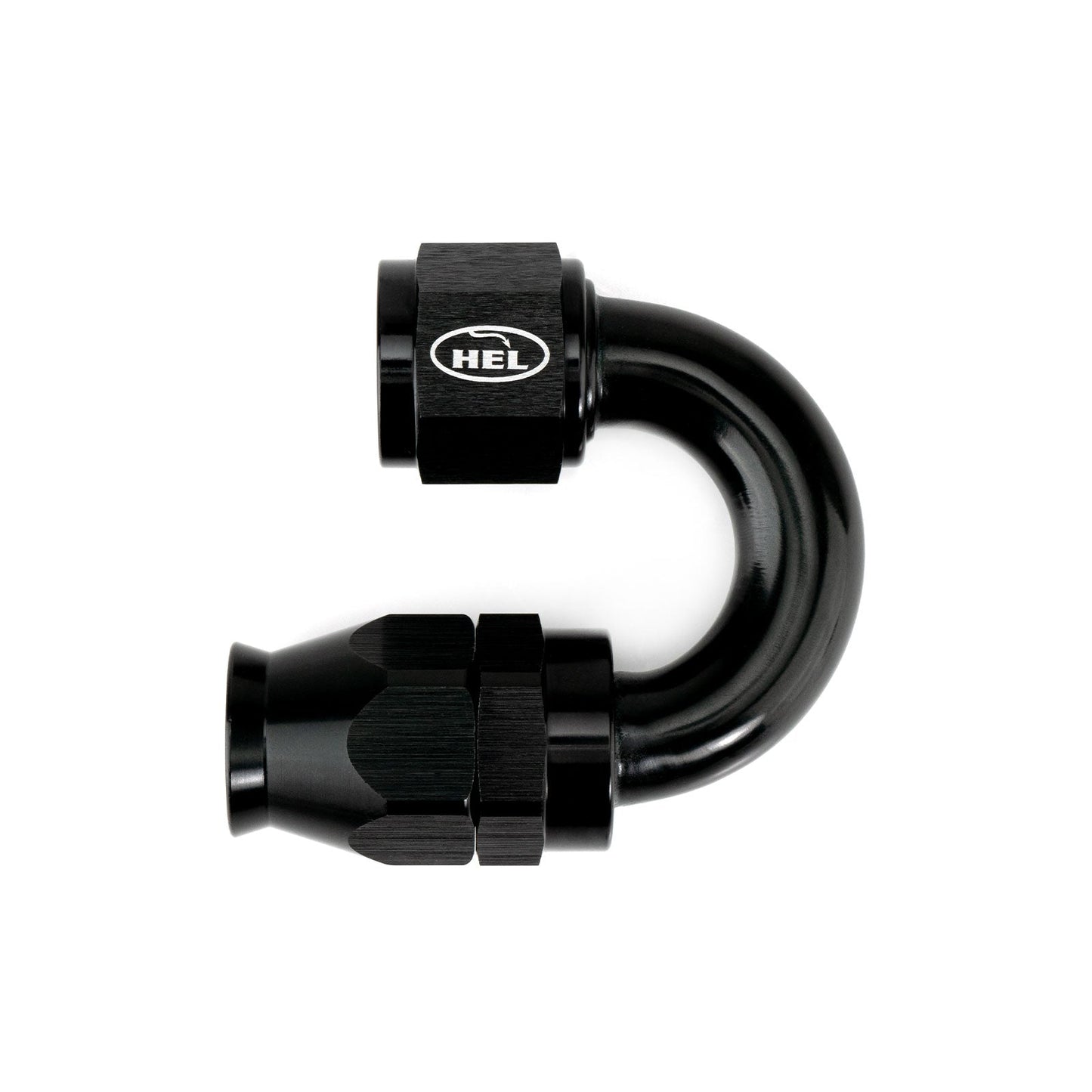 AN10 180 Degree PTFE Hose Fitting for Braided AN PTFE Lines