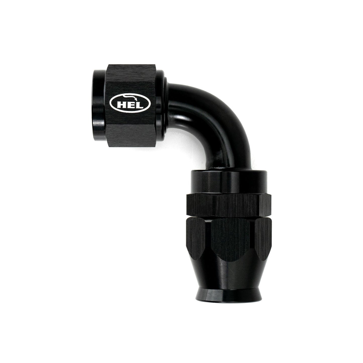AN10 90 Degree PTFE Hose Fitting for Braided AN PTFE Lines