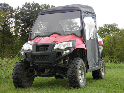 HiSun 800 - 1 pc Scratch-Resistant Windshield w/Clamp and Vent Options