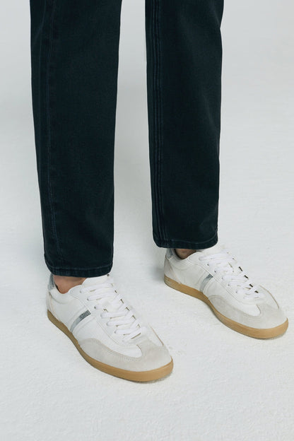 Two Shots High Rise Straight Crop Jeans HJ013