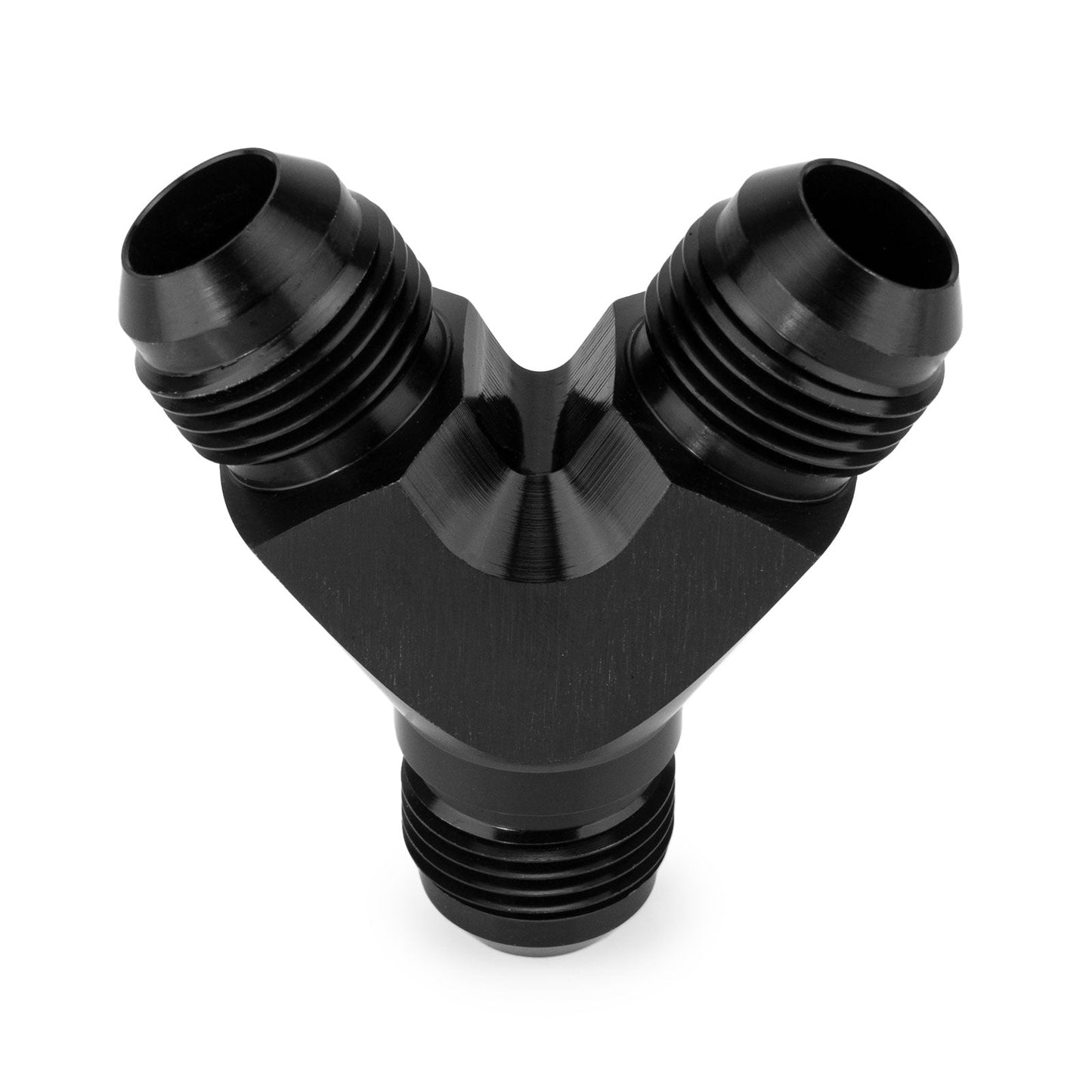 AN10 Male Y-Piece Adapter HEL Aluminium