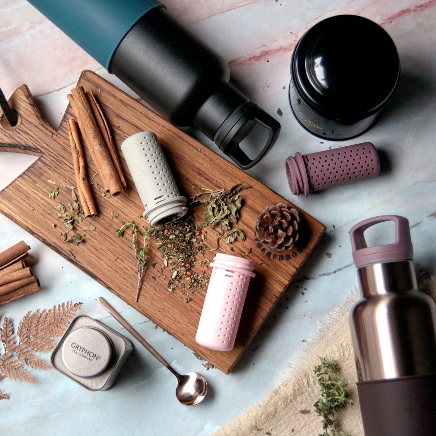 Silicone Tea Infuser-Mocha