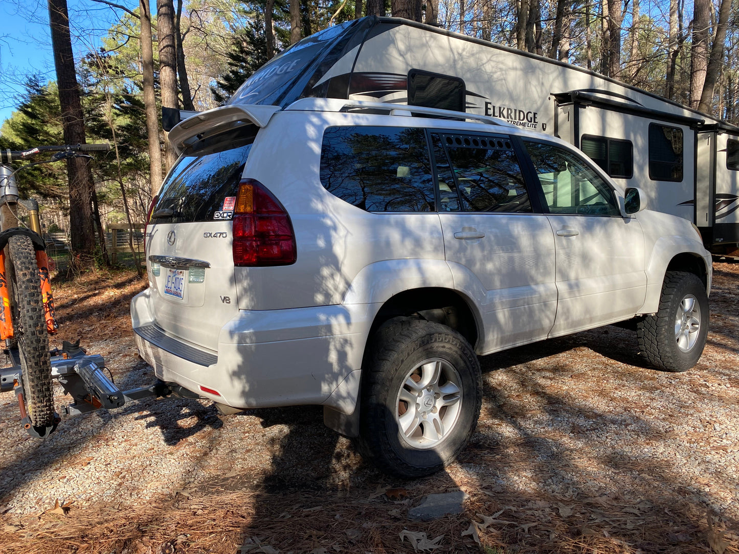 GX470 Side Window Vents