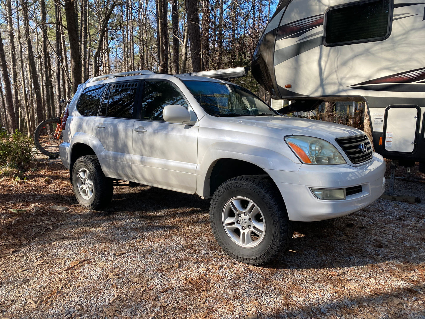 GX470 Side Window Vents