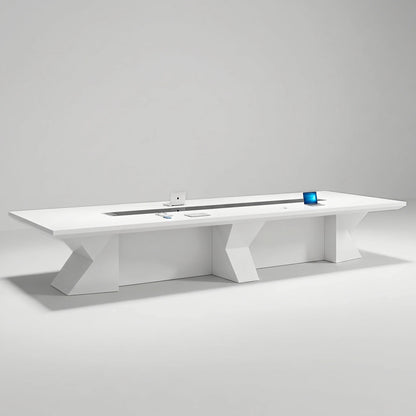 Kendrix · White Conference Room Table