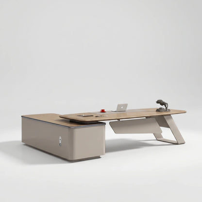 Laurier · Modern L-Shaped Executive Desk