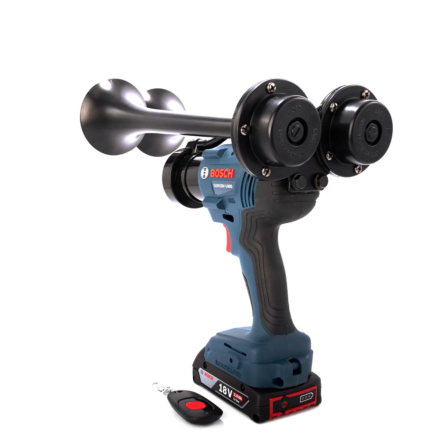 Train Horn for Bosch Batteries - Dual