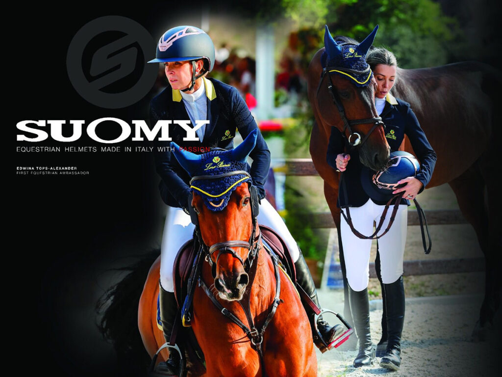 Suomy Apex Riding Helmet – Damask Total Black (Lady)